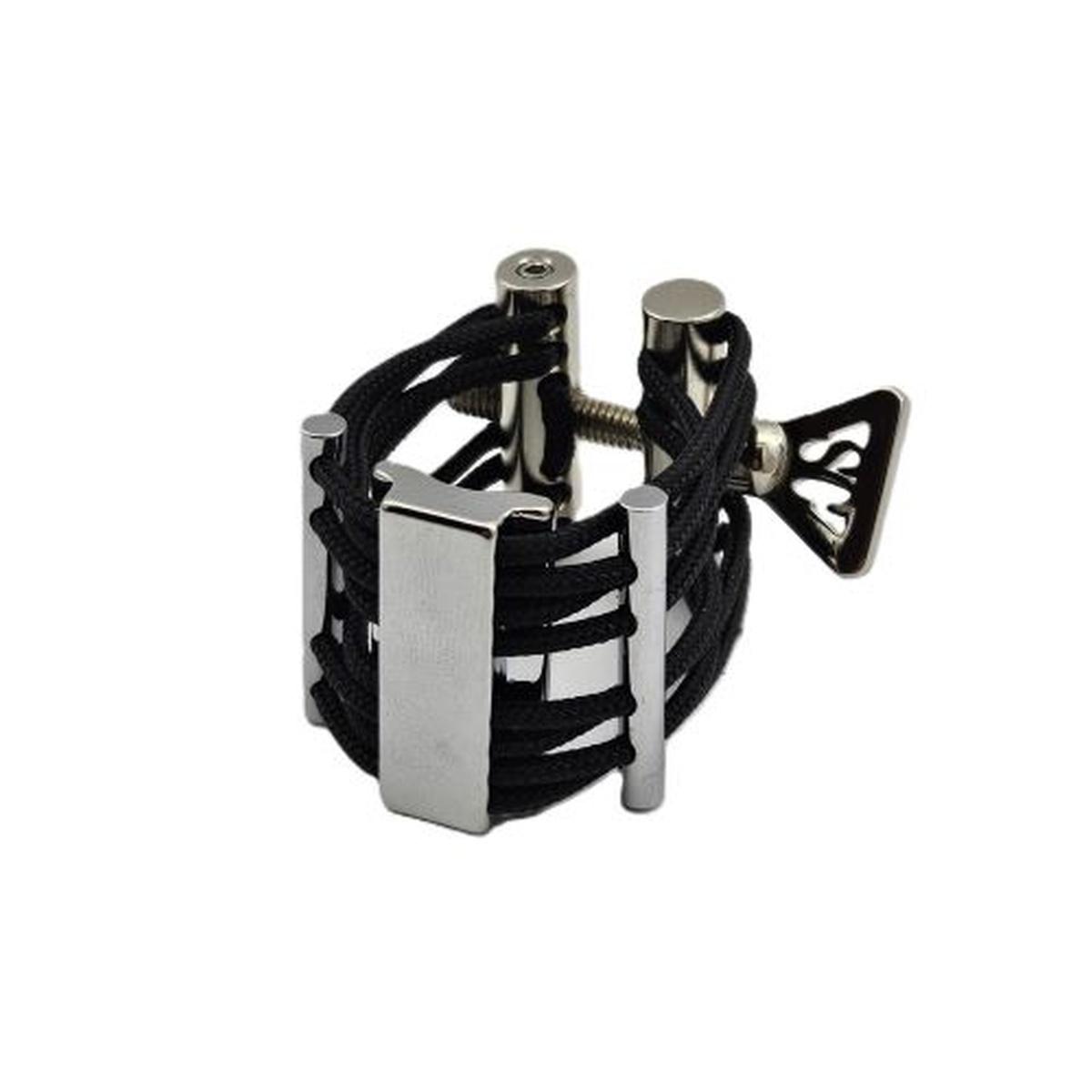 SCV LIGATURE M TOUCH NICKEL PLATED LEGATURA PER SAX ALTO E CLARINETTO IN Bb taglia M