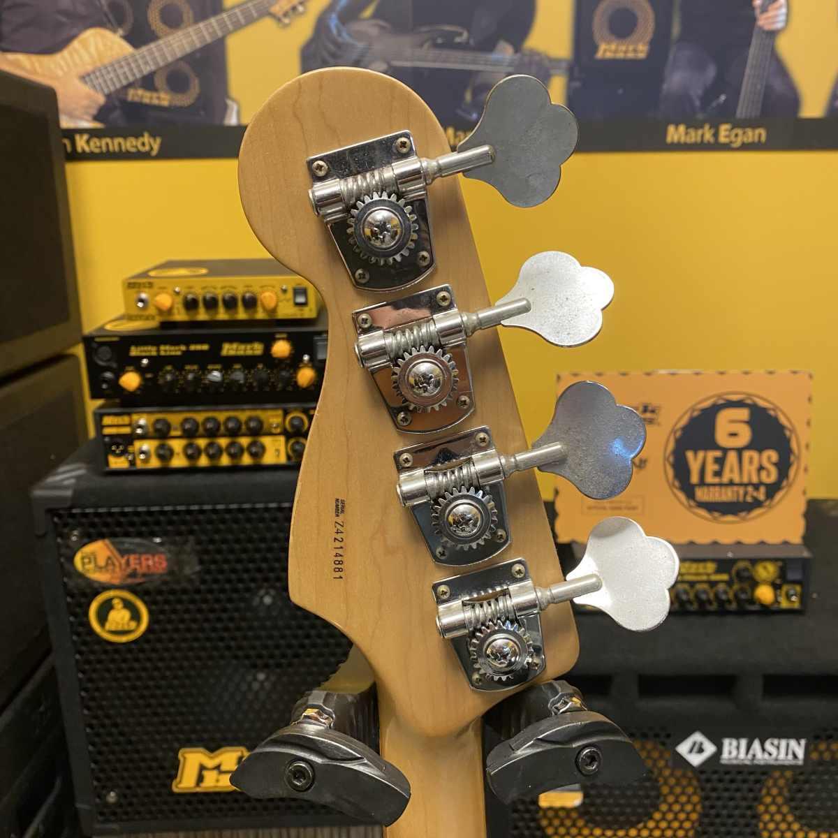 Fender jass bass highway sunburst 4 corde fretless - usato garantito