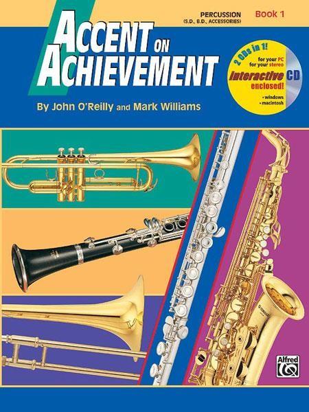 Accent of acchievement vol.1+cd per batteria john o'reilly