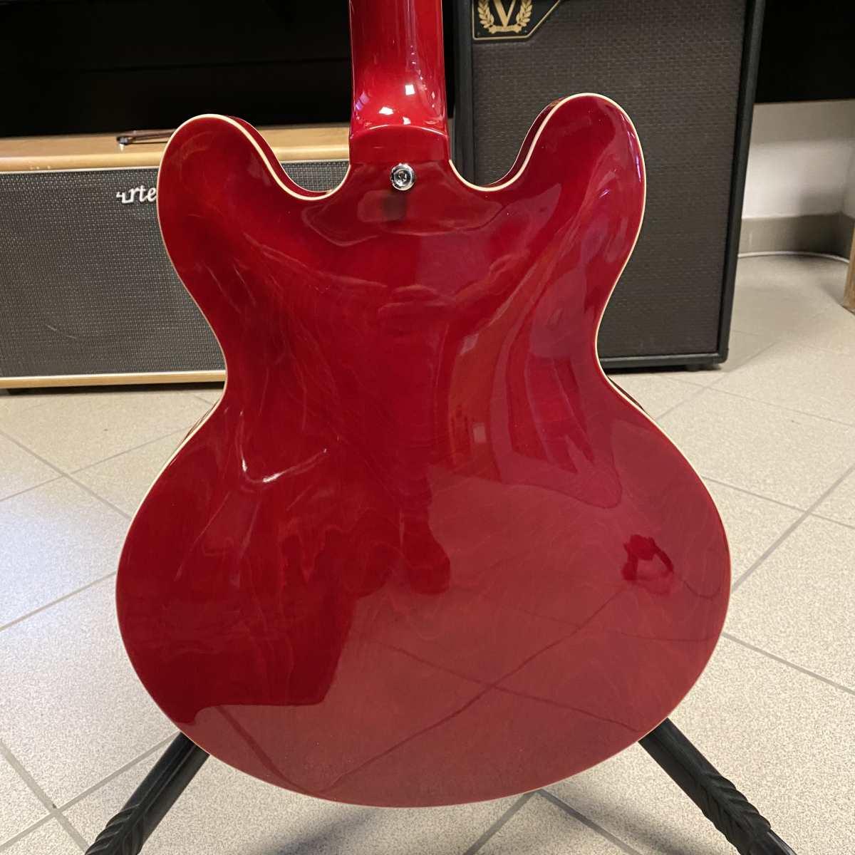 Tokai ues78 chitarra semiacustica see trhough red - usato garantito