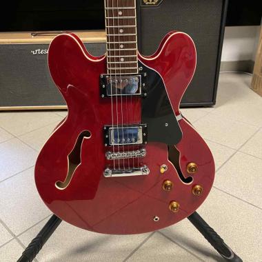 Tokai ues78 chitarra semiacustica see trhough red - usato garantito