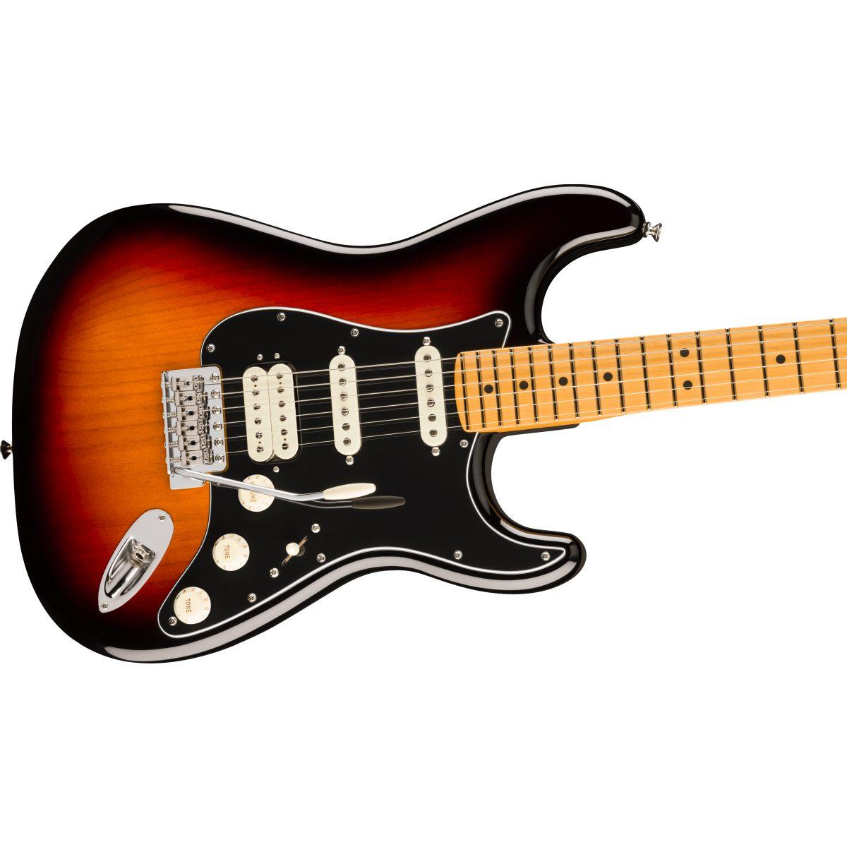 Fender american professional classic stratocaster hss mn 3 tone sunburst chitarra elettrica