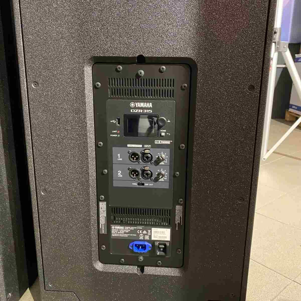 Yamaha dzr315 coppia di casse - ex demo