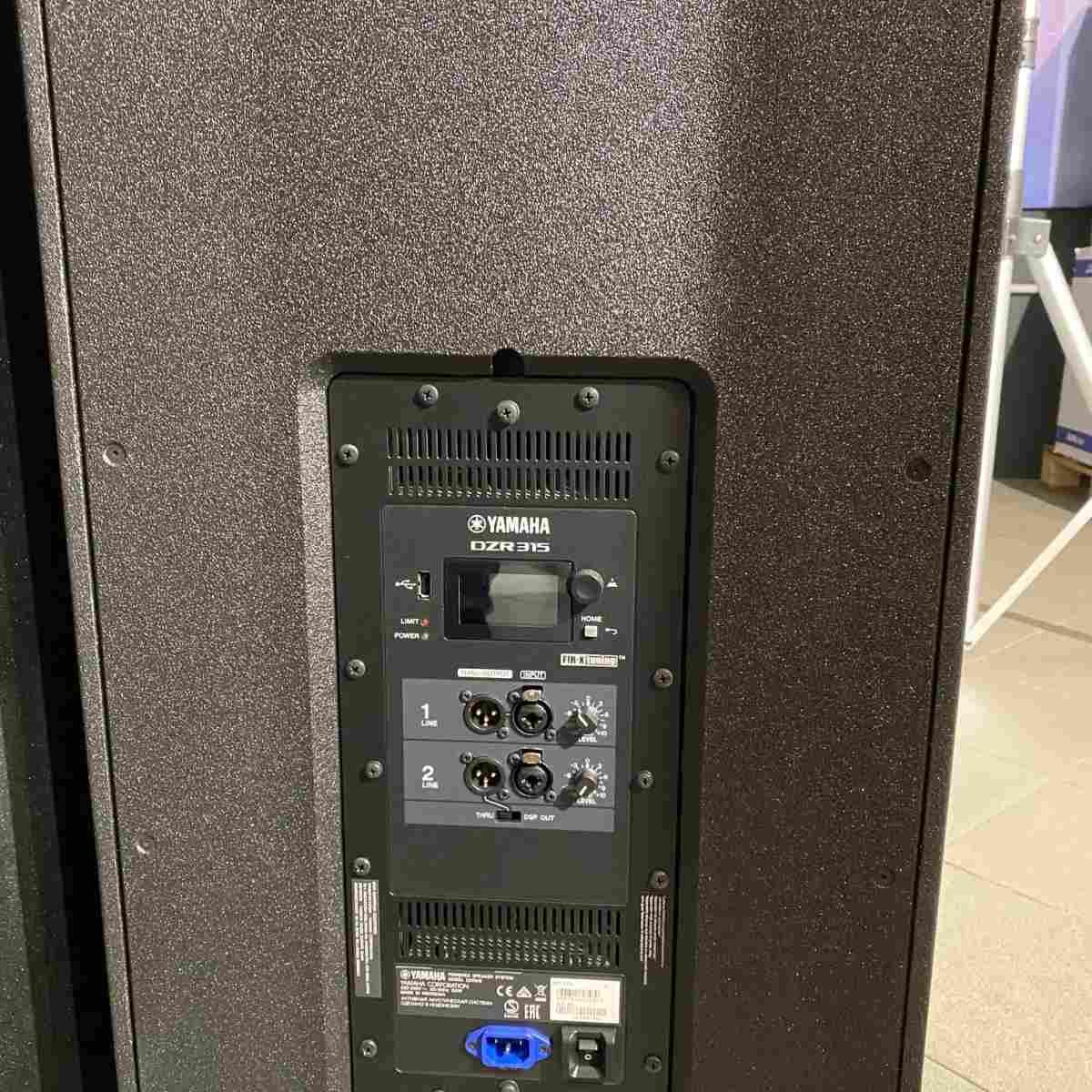 Yamaha dzr315 coppia di casse - ex demo