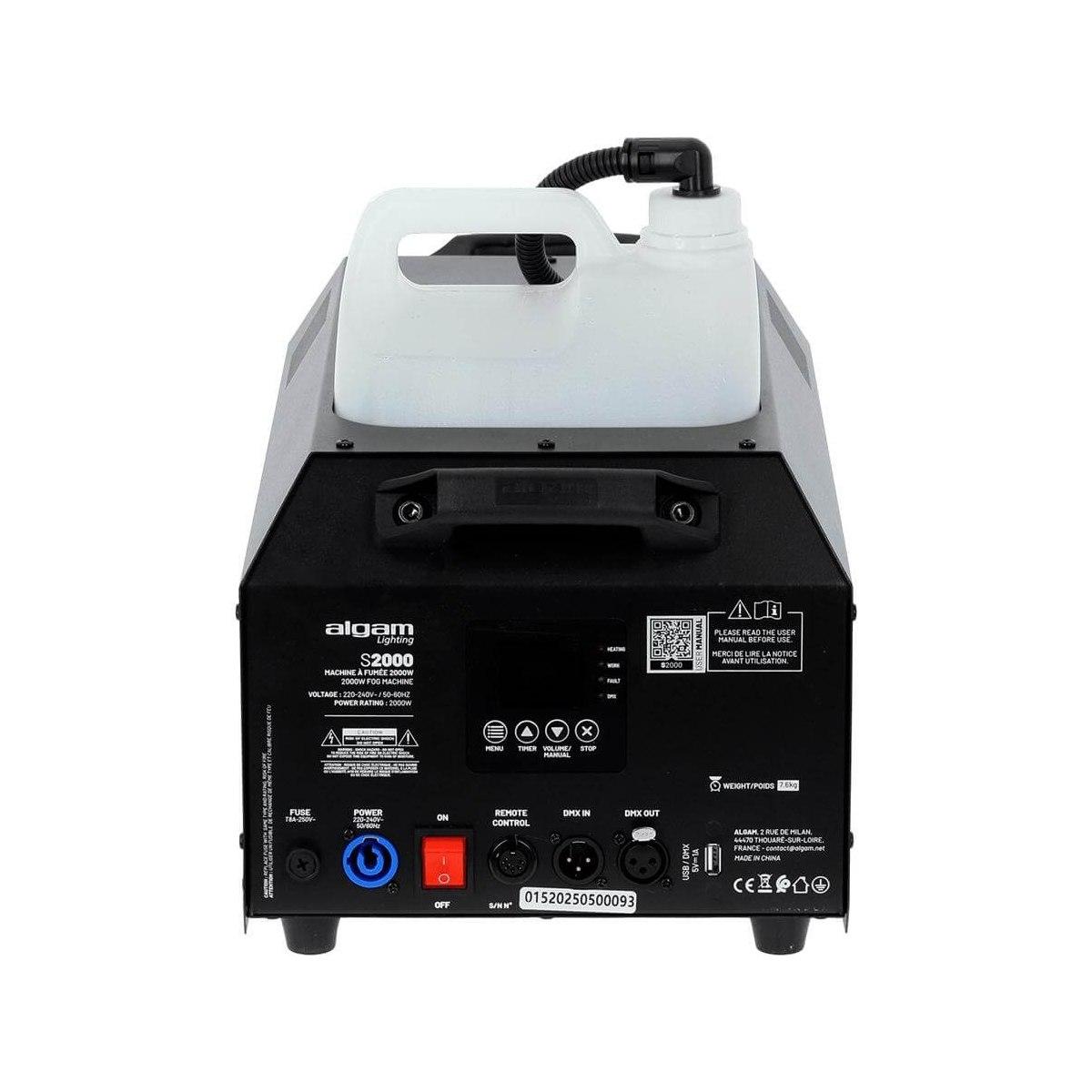 Algam lighting s2000 macchina del fumo 1500w
