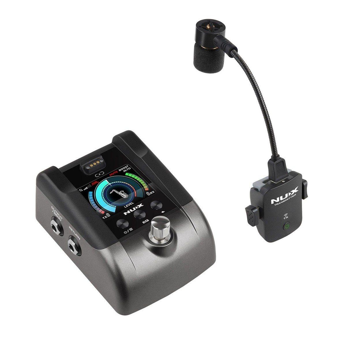 Nux b6 pro sistema wireless con microfono per fiati