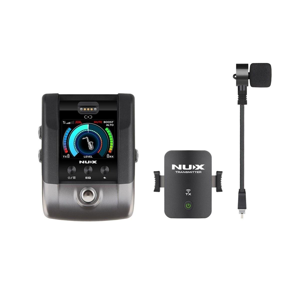 Nux b6 pro sistema wireless con microfono per fiati