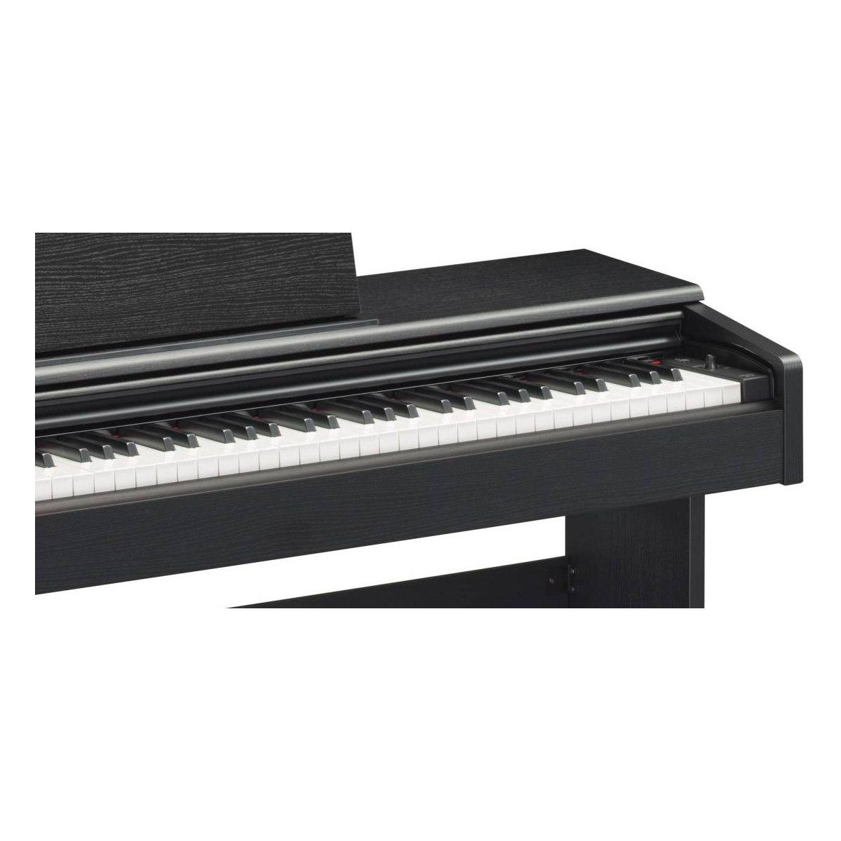 Yamaha ydp145b black pianoforte digitale