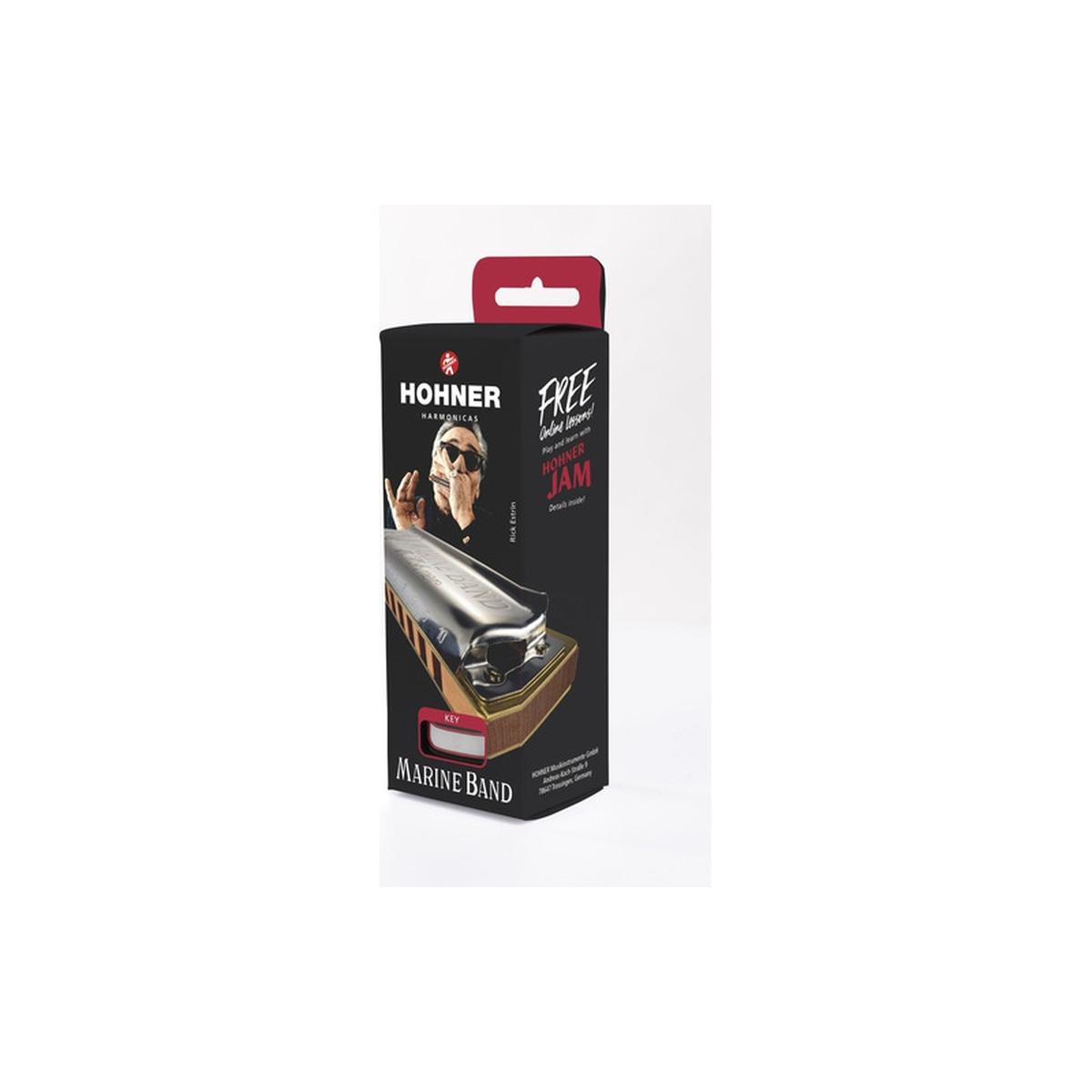 Hohner marine band 1896 armonica a bocca tonalita' c major ( do maggiore)