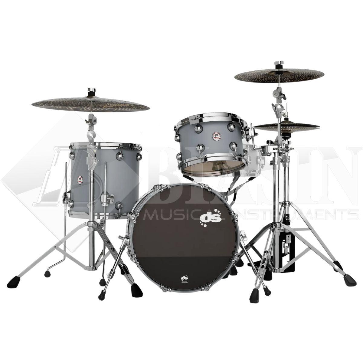DS DRUM Venom Bop Kit Maple Shell Pack 3 pezzi Racing Grey 18/12/14