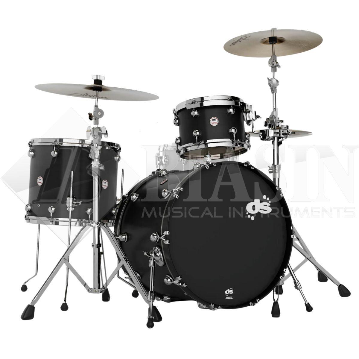 DS DRUM Venom Classic Kit Maple Shell Pack 3 pezzi Carbon Stain 22/12/16