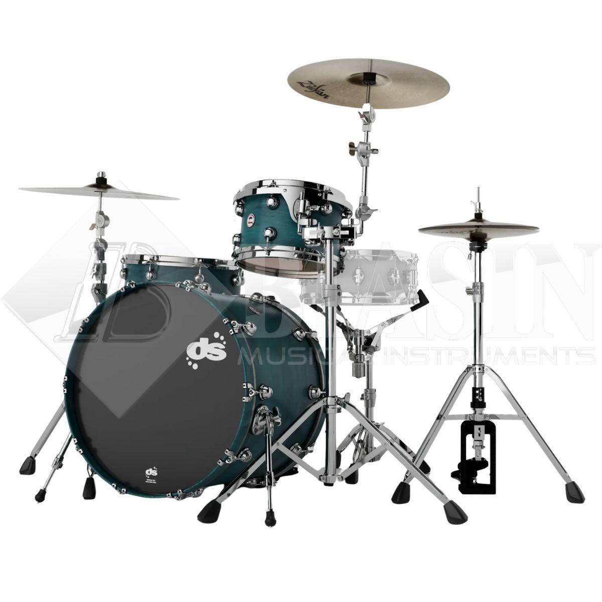 DS DRUM Venom Classic Kit Maple Shell Pack 3 pezzi Teal Stain 22/12/16
