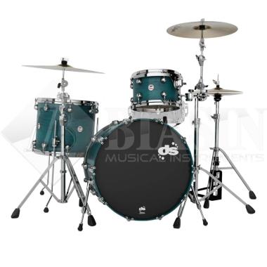 DS DRUM Venom Classic Kit Maple Shell Pack 3 pezzi Teal Stain 22/12/16