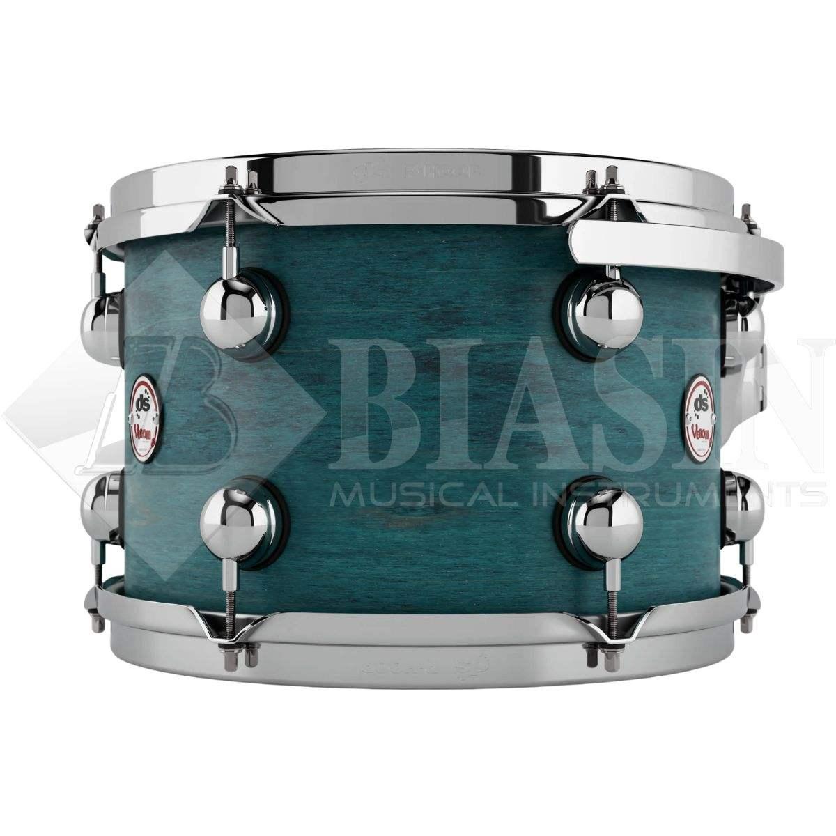 DS DRUM Venom Rock Kit Maple Shell Pack 3 pezzi Teal Stain 24/13/16