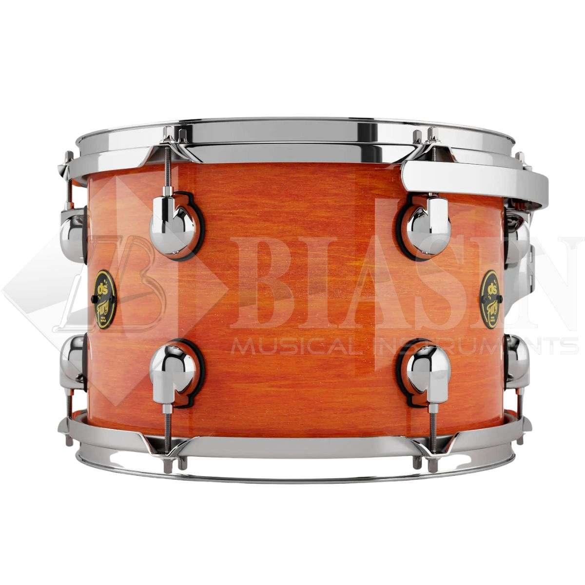 DS DRUM Fury Studio Kit Maple Shell Pack 4 pezzi Tangerine Lacquer 22/10/12/16