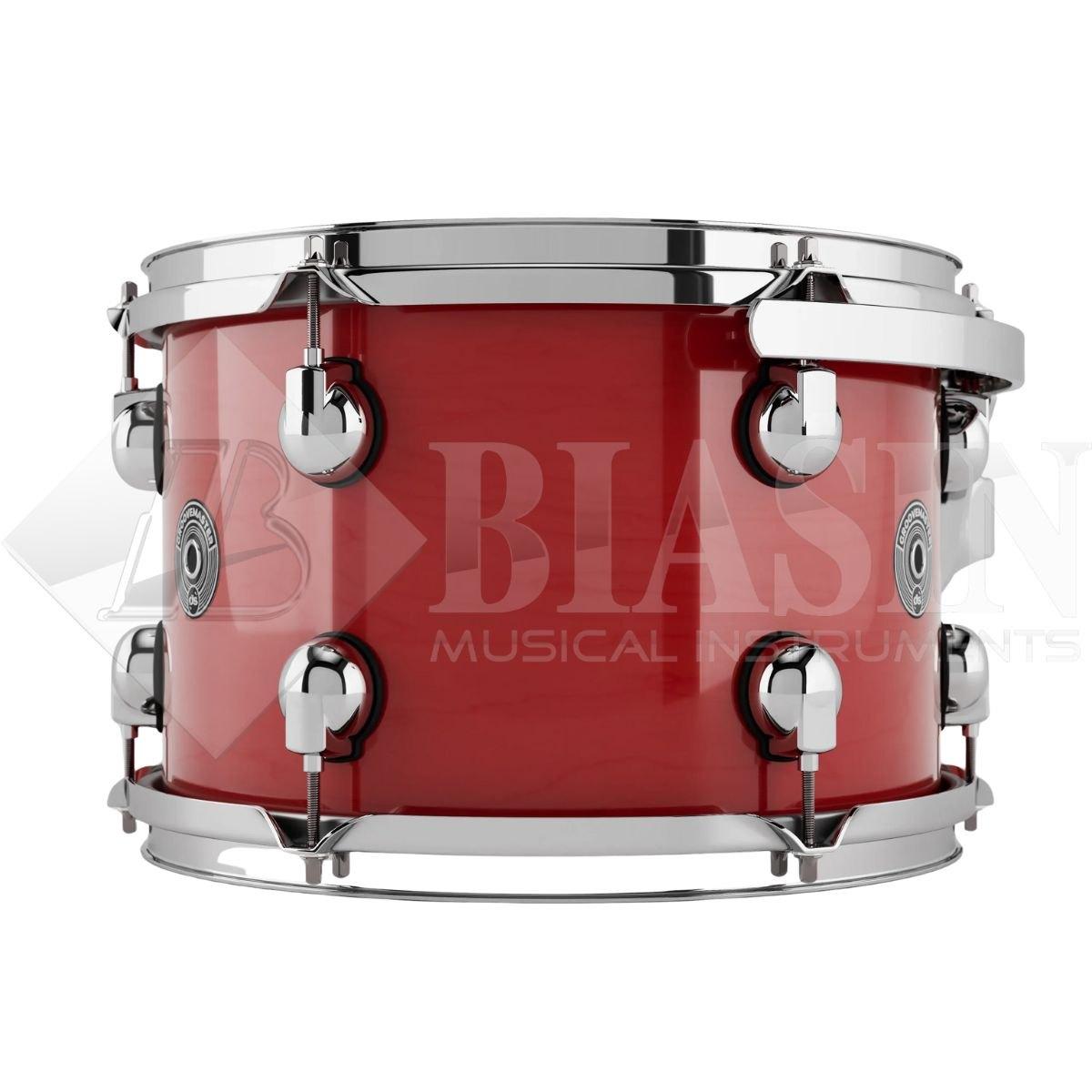 DS DRUM GrooveMaster Studio Kit Birch 5 pezzi Spicy Red Lacquer 22/10/12/16/14SD + Hardware 300 Series