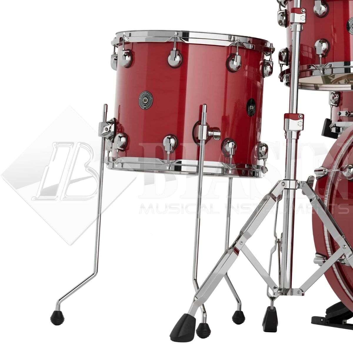 DS DRUM GrooveMaster Club Kit Birch 5 pezzi Spicy Red 20/10/12/16/14SD + Hardware 300 Series<br />