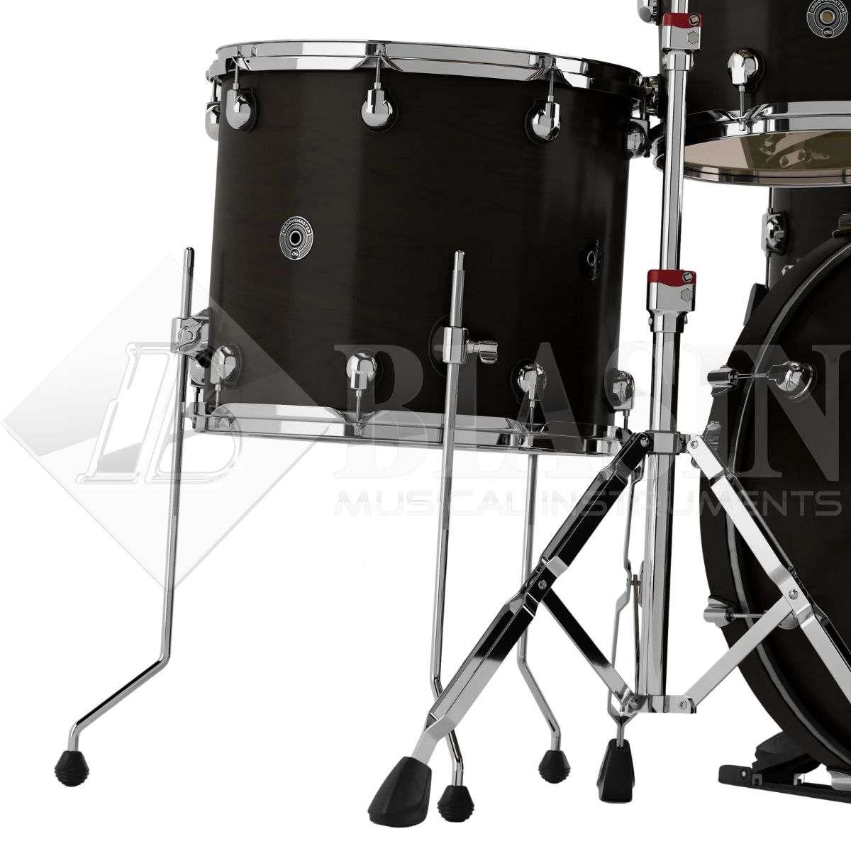 DS DRUM GrooveMaster Studio Kit Birch Shell Pack 5 pezzi Black Mist Stain Hard Satin 22/10/12/16/14SD