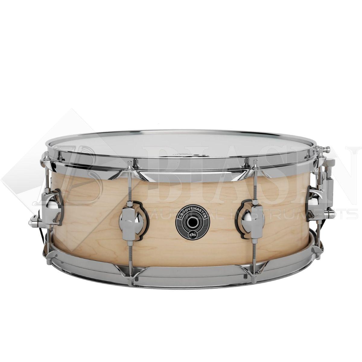 DS DRUM GrooveMaster 14x5.5 Birch Rullante Natural Hard Satin