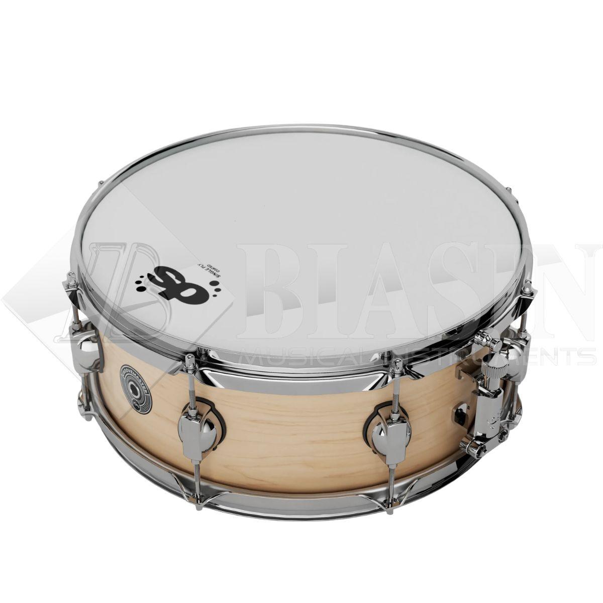 DS DRUM GrooveMaster 14x5.5 Birch Rullante Natural Hard Satin