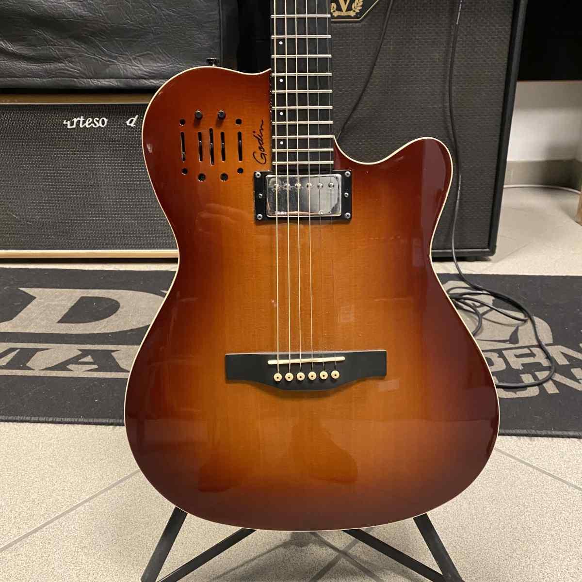 Godin a6 ultra cognac burst chitarra elettrica - usato garantito