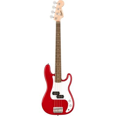 Fender mini precision lrl wpg dakota red basso elettrico 4 corde