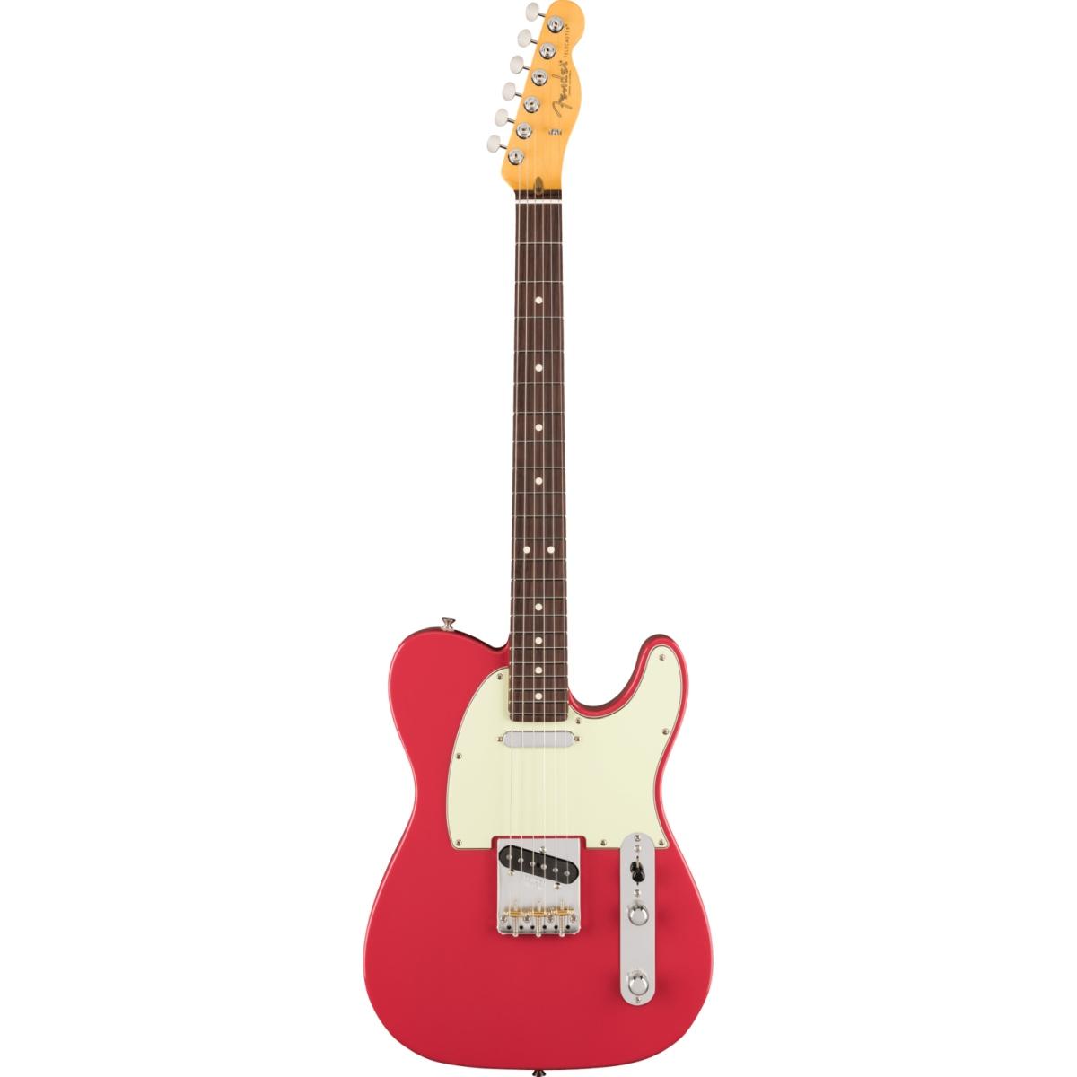Fender american professional classic telecaster rw faded dakota red chitarra elettrica