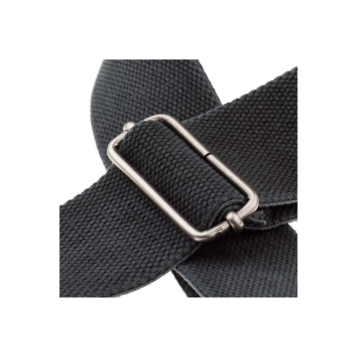 MAGRABO' Stripe Sc Entry Olded Black 5 Cm Terminali Embossed Cocco Pros Brown Silver Buckle
