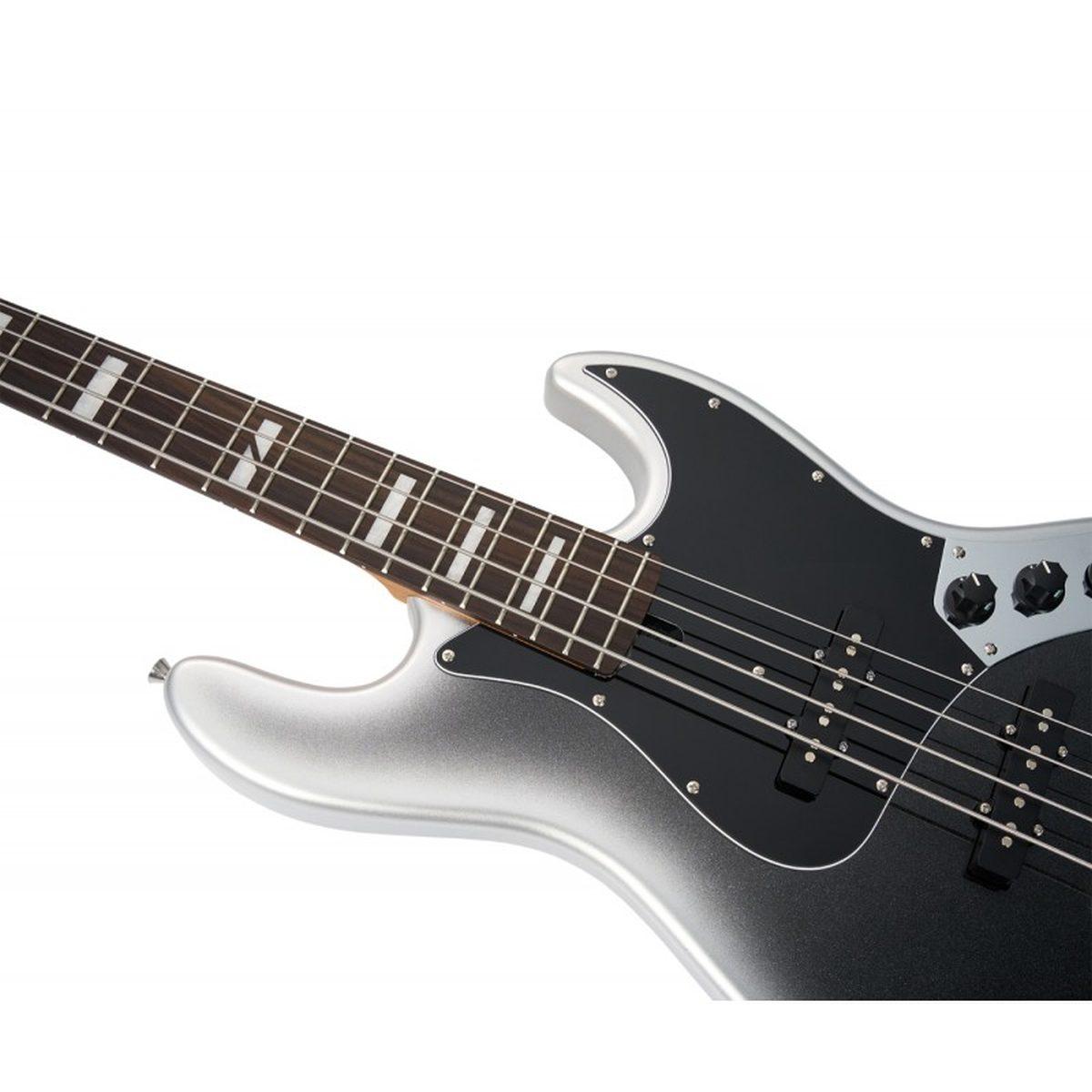 MOOER Mbj412 Dark Silver BASSO ELETTRICO 4 CORDE