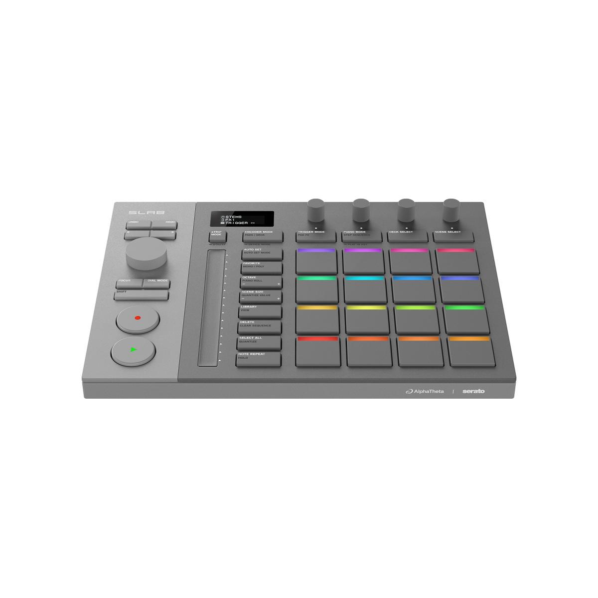 ALPHATHETA SLAB midi pad control
