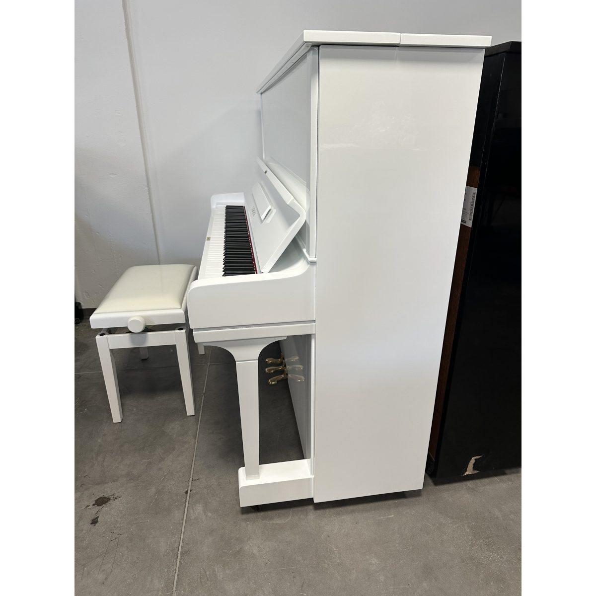 Yamaha u3h white pianoforte verticale bianco sn 2223355