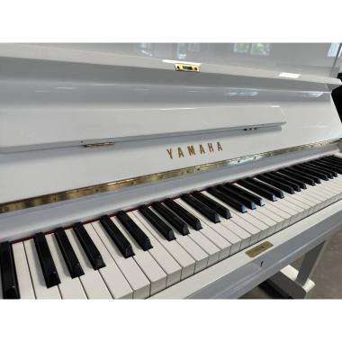 Yamaha u3h white pianoforte verticale bianco sn 2113121