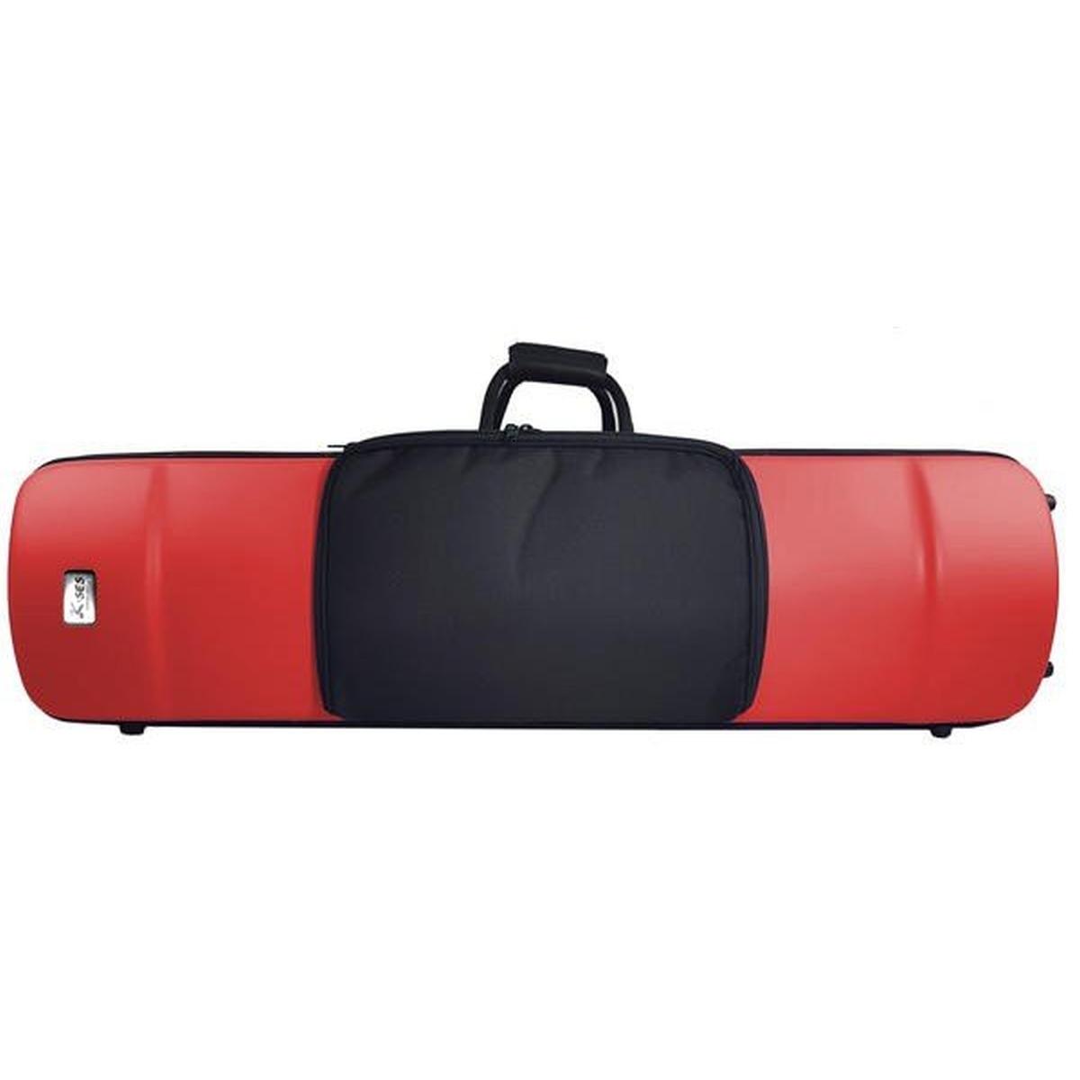 K ses 40602r custodia rossa opaca per 2 tromboni