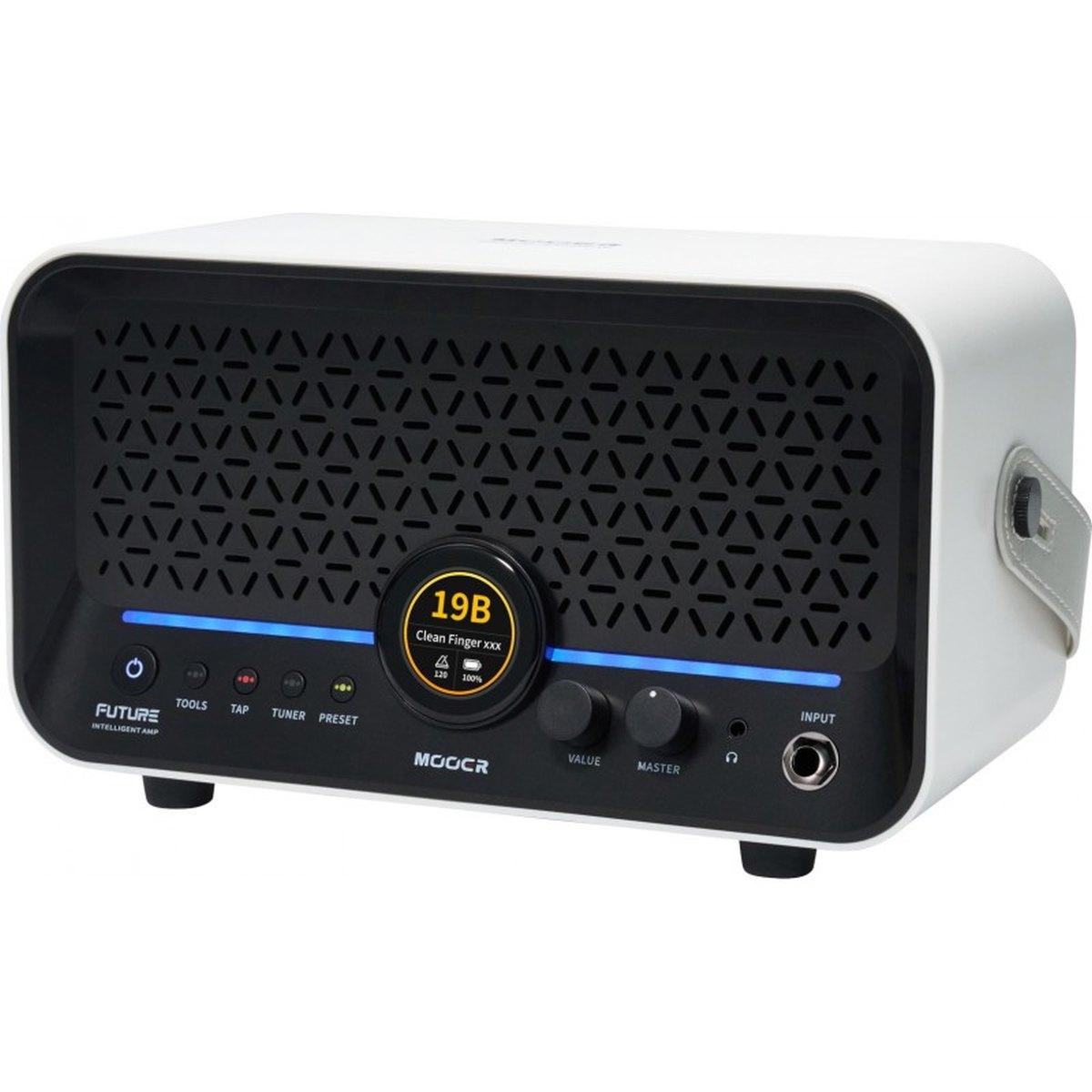 Mooer f15i li phantom snowfall white amplificatore combo per chitarra