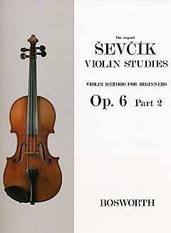 Studi per violino op.6 vol.2 sevcik 22