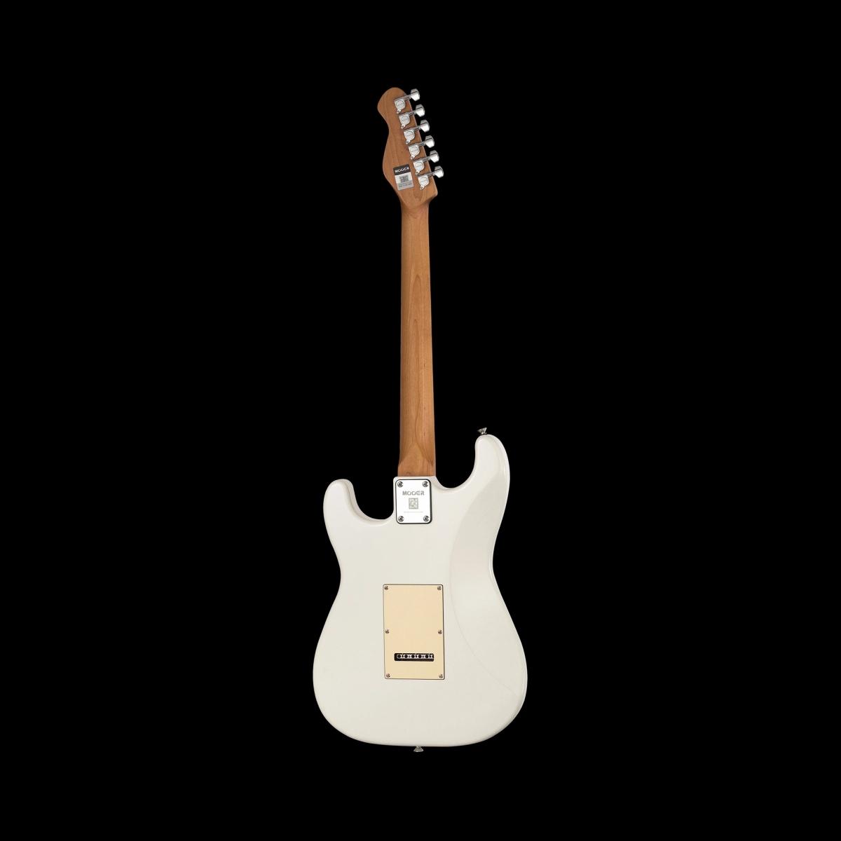 Mooer msc10 pro vintage white chitarra elettrica