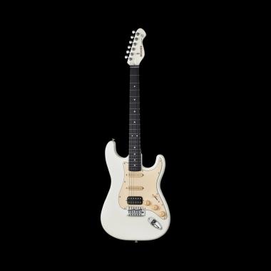 Mooer msc10 pro vintage white chitarra elettrica