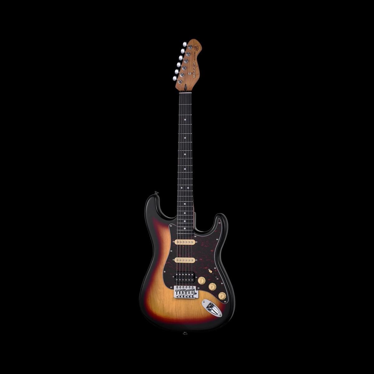 Mooer msc10 pro sunburst chitarra elettrica