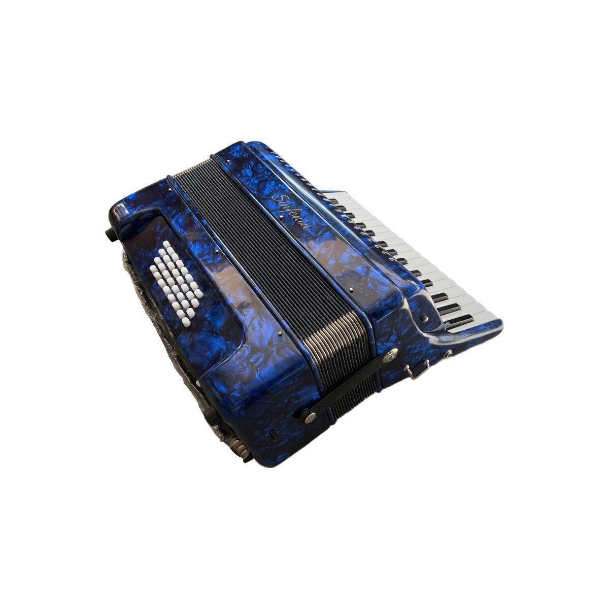 Sinfonia fisarmonica 32 bassi blu