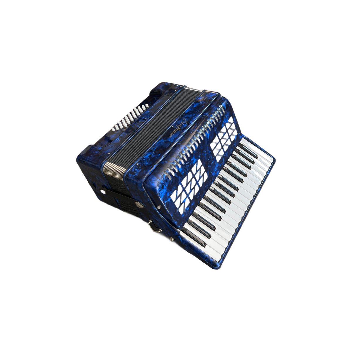 Sinfonia fisarmonica 32 bassi blu