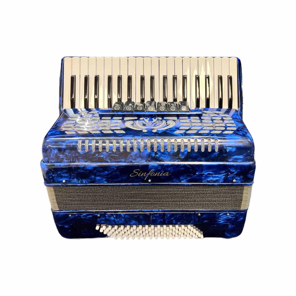 Sinfonia fisarmonica 96 bassi blu