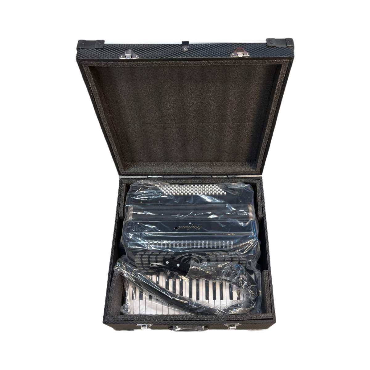 Sinfonia fisarmonica 96 bassi nera