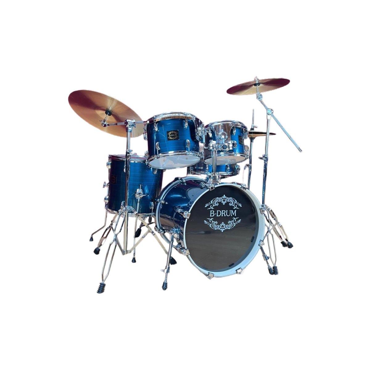B-drum ds22t blu batteria  acustica