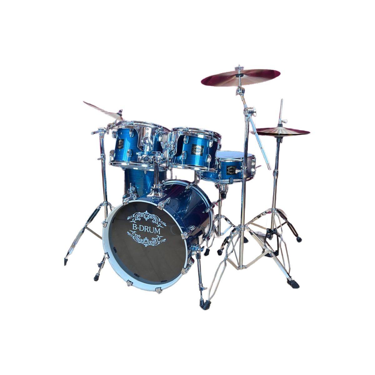 B-drum ds22t blu batteria  acustica