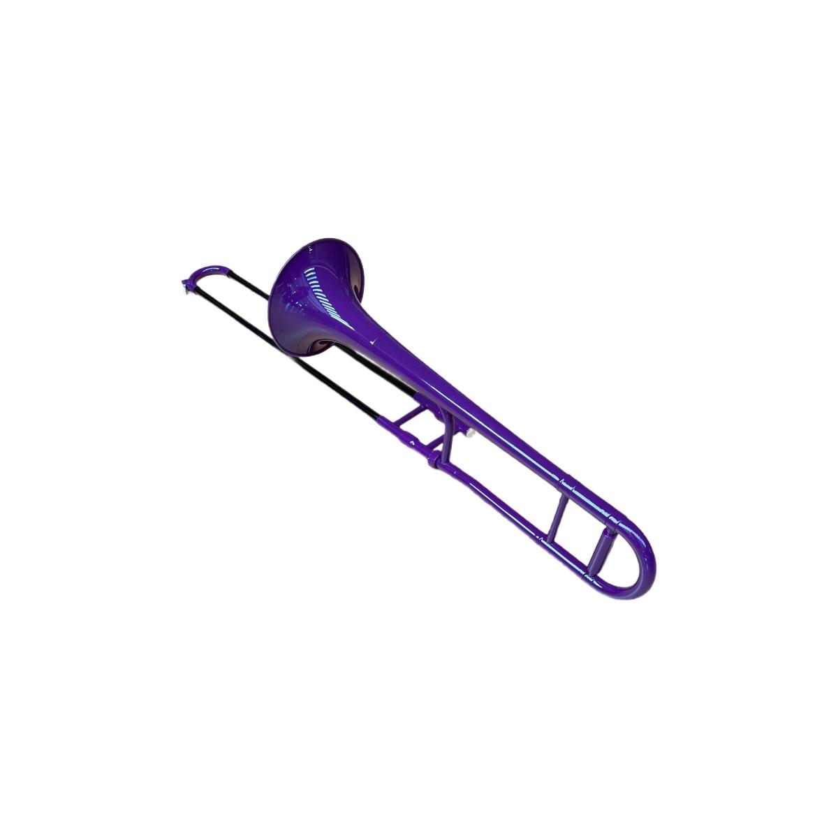 Cigalini pl-tn-pp purple trombone tenore in plastica viola