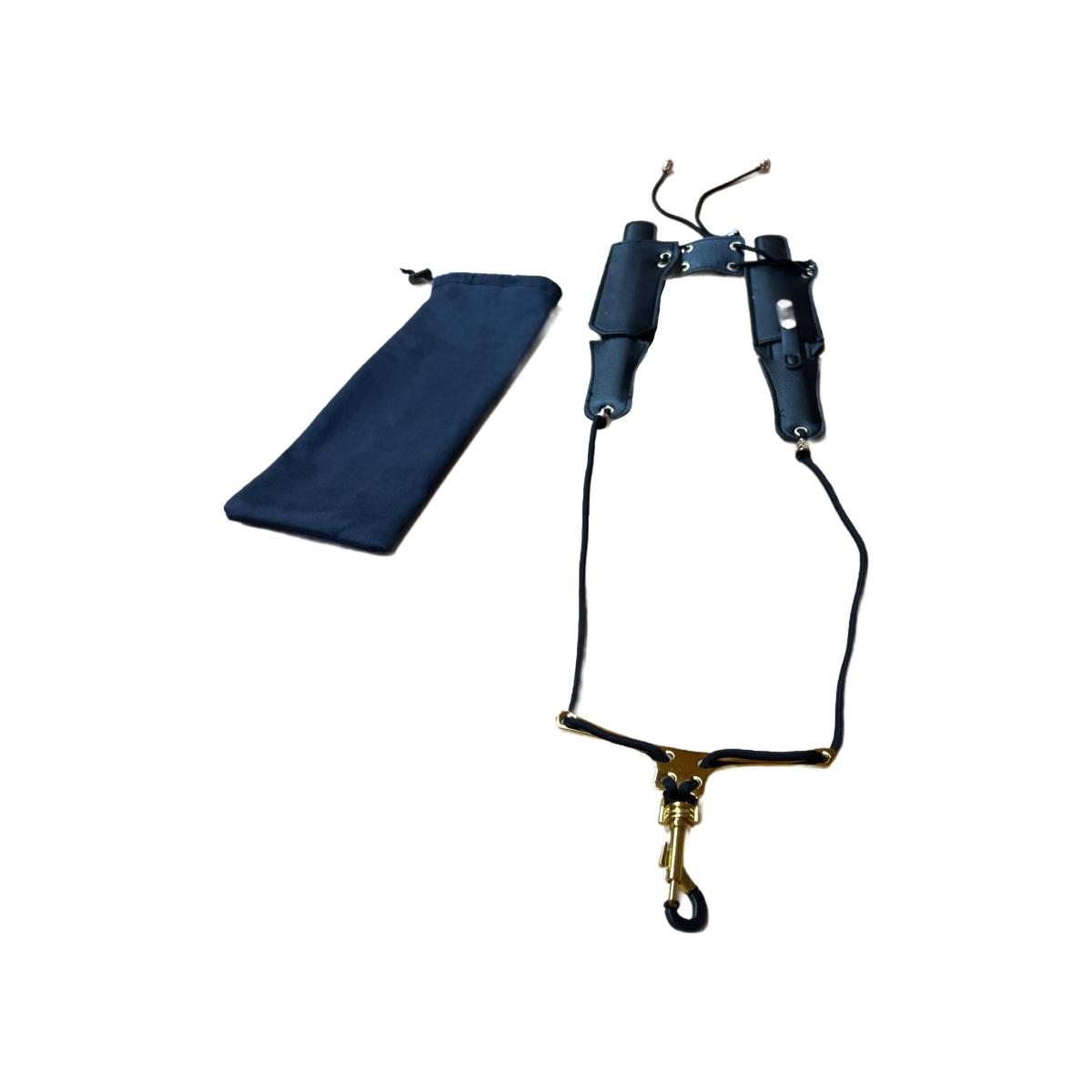 Cigalini tracolla nera per sax