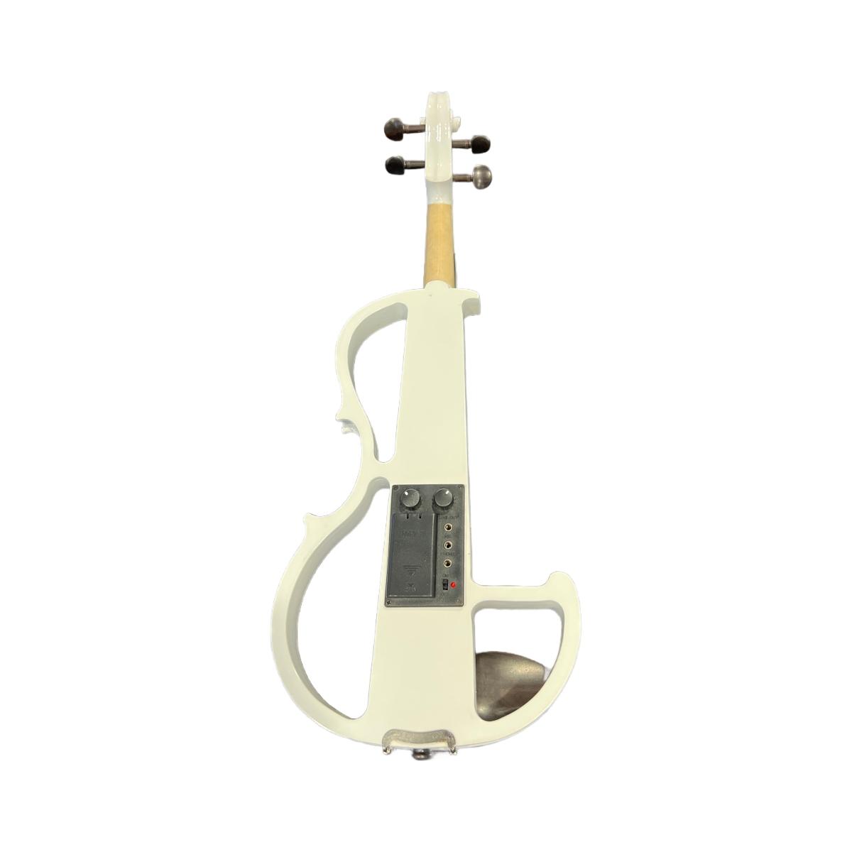 Ev44wt white violino elettrico 4/4