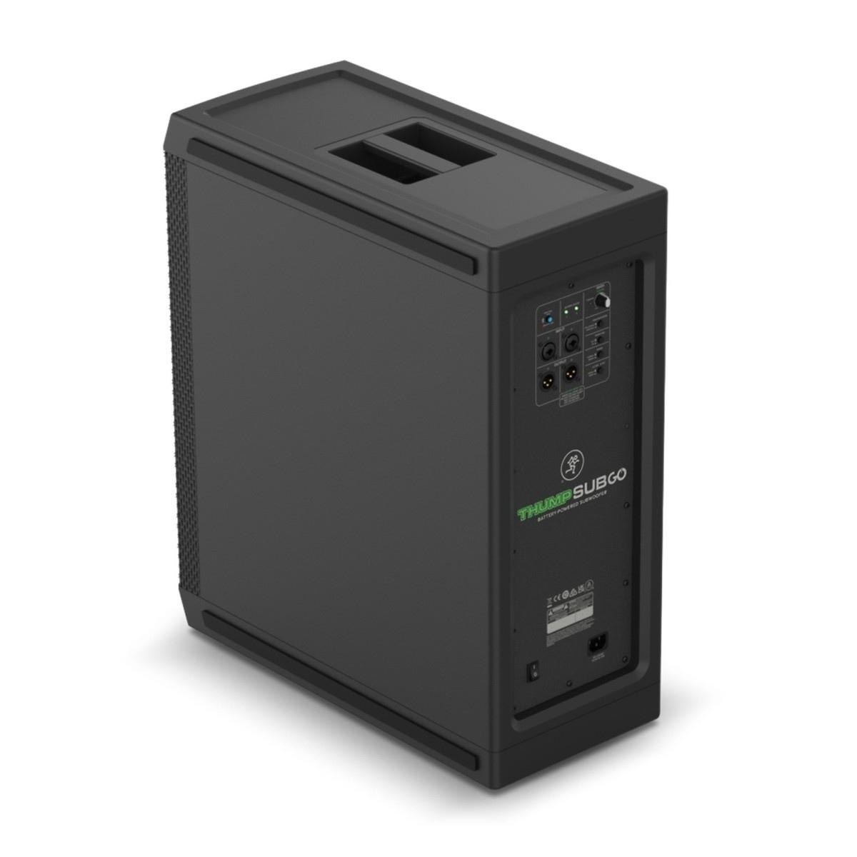 Mackie thump sub go subwoofer portatile a batteria bluetooth 400 watt