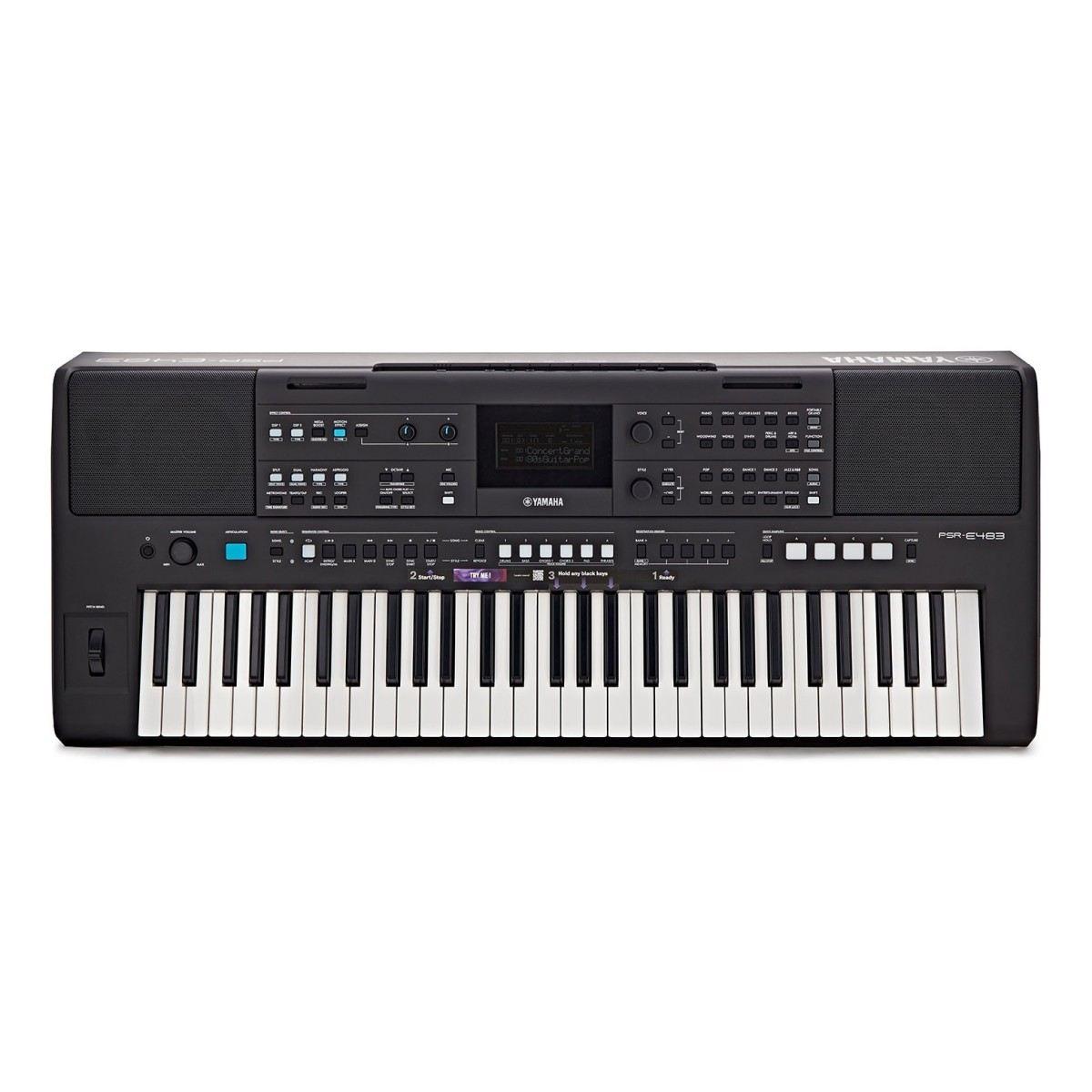 Yamaha PSR-E483 Tastiera Portatile 61 Tasti