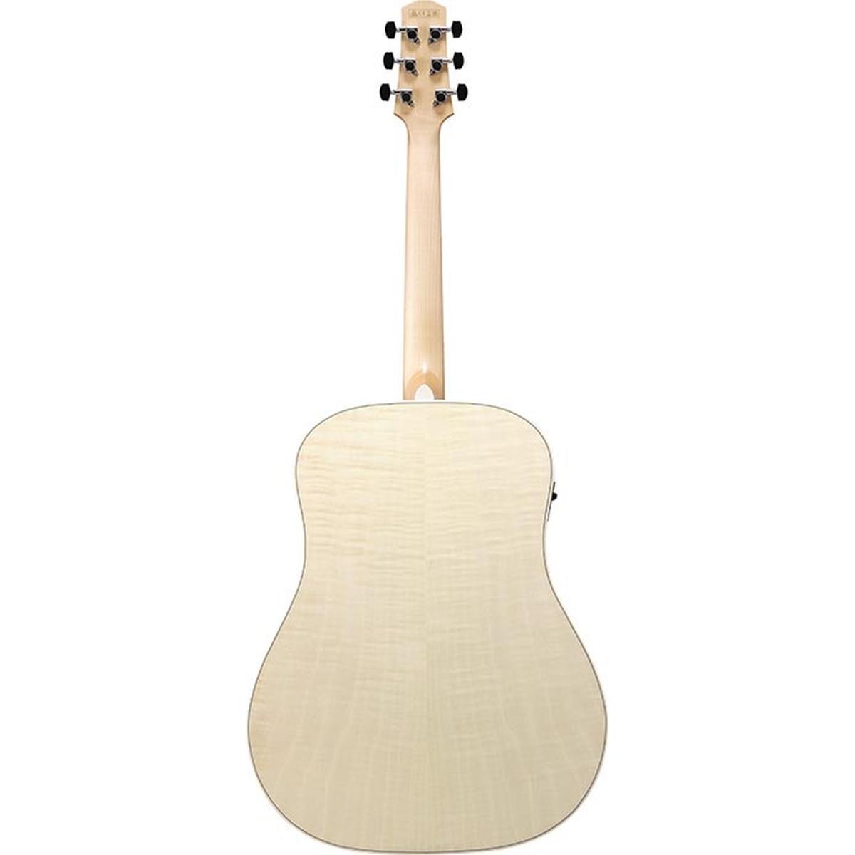 Ibanez aad77m1eo antiche white chitarra acustica elettrificata